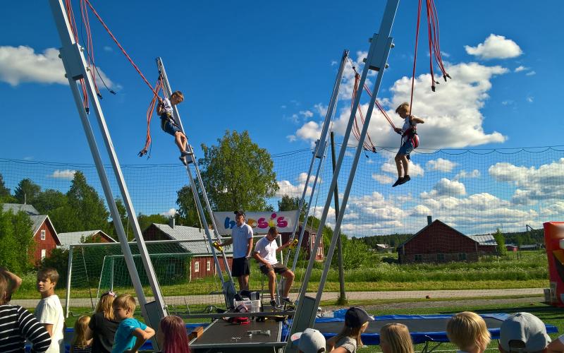 Bungy-trampolinen