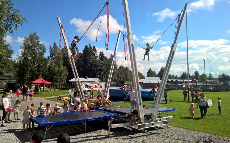 Bungy-trampolinen