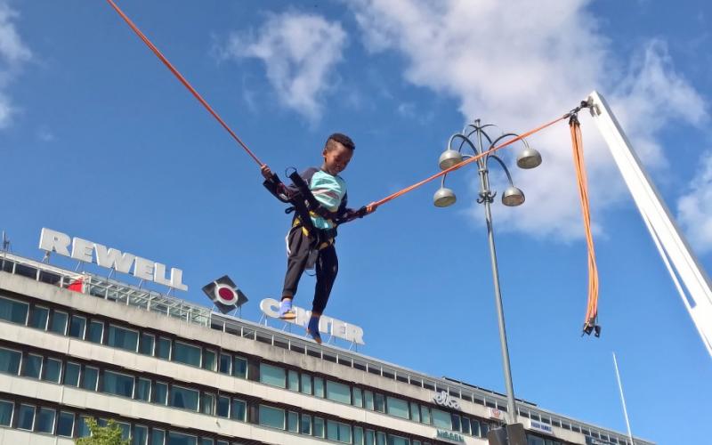 Bungy-trampolinen